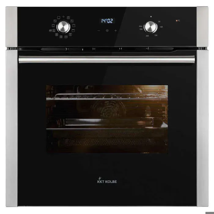 Four encastrable 60 cm 70L 3kW Air chaud Tiroirs télescopiques Timer automatique Double Vitrage disolation thermique