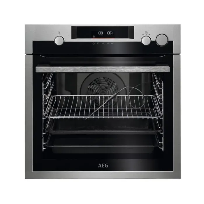 Four encastrable AEG BSE572360M 3380W 72L en acier inoxydable