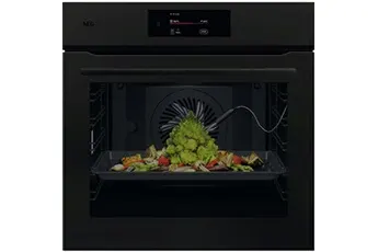 Four encastrable AEG NBE7P731AT Noir Mat — vue 2