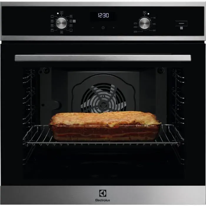 Four Encastrable AquaClean 500 SurrounCook® avec SteamBake Electrolux EOD5H40X A Inox anti-trace