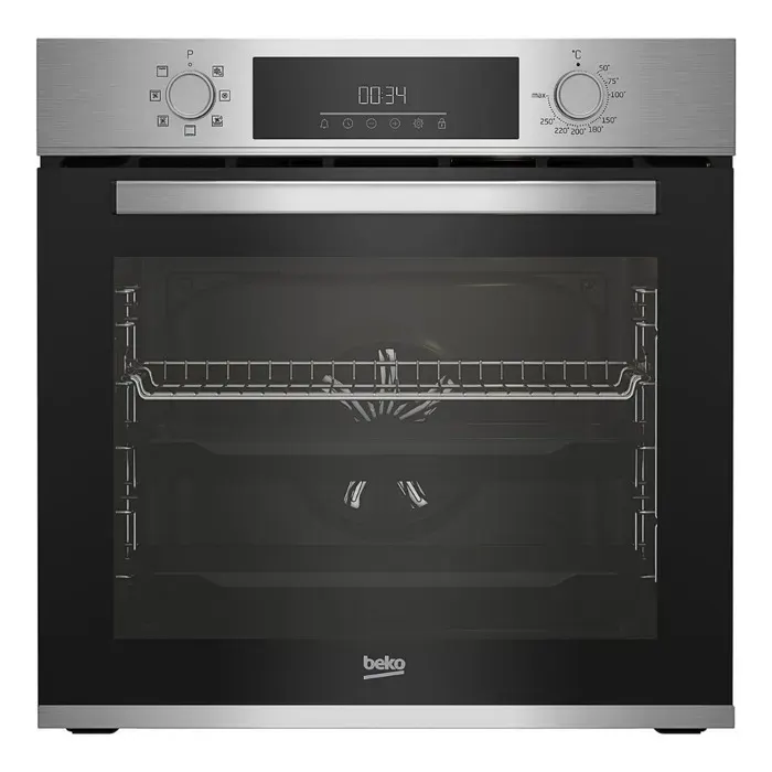 Four encastrable - BEKO - BBIM12300X - 72 L - 8 fonctions cuisson - Nettoyage vapeur SteamShine