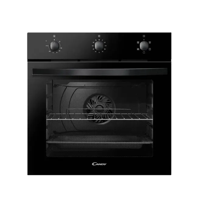 Four encastrable - CANDY - FIDC N502 Idéa - 65 L - Chaleur tournante - Nettoyage émail lisse — coloris Noire