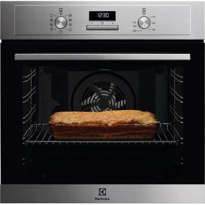 Four encastrable - Electrolux - EOF3H40BX - Combiné - Chaleur tournante - Gris