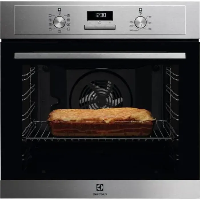 Four encastrable Electrolux EOF3H40X Électricité Inox/Noir 72 l SteamShine