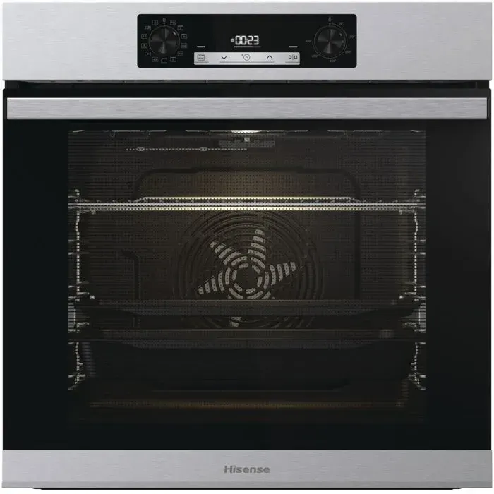 Four encastrable - HISENSE - BSA65226AX - 77L - Cuisson vapeur - Glissières télescopiques - Inox - Classe énergie A