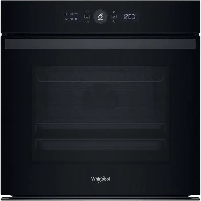 Four encastrable noir à vapeur - WHIRLPOOL - 16 modes de cuisson - Gril électrique - Température maximale 310 °C