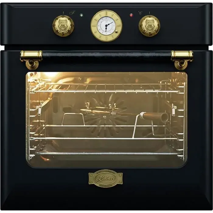 Four encastrable rétro 60 cm Kaiser EH 6432 BE ECO • Four électrique 68L • Fonction Pizza • Chaleur tournante