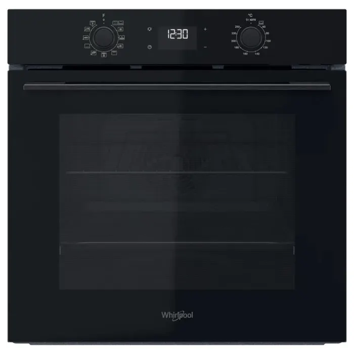 Four Encastrable - Whirlpool - OMK58CU1SB - 71L - 8 Programmes - Chaleur Tournante - Noir