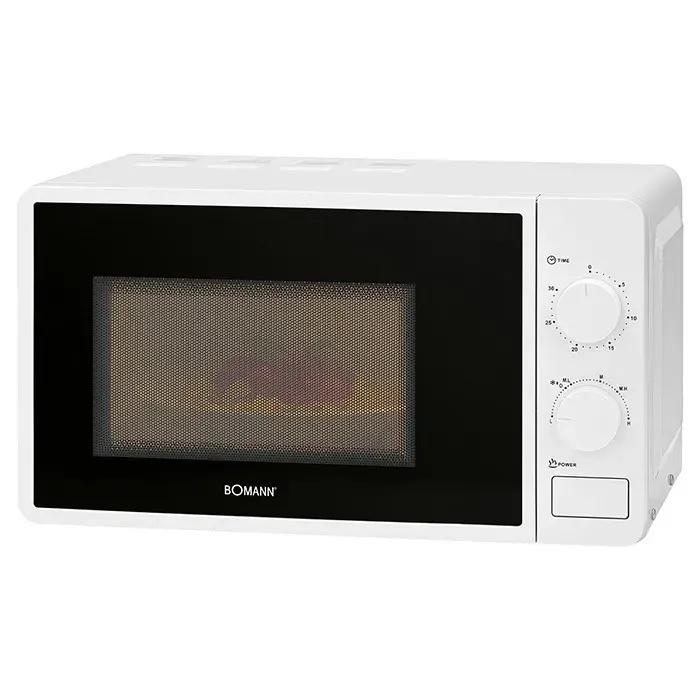 Four micro-onde 20L 1150W Bomann MW 6014 CB Blanc