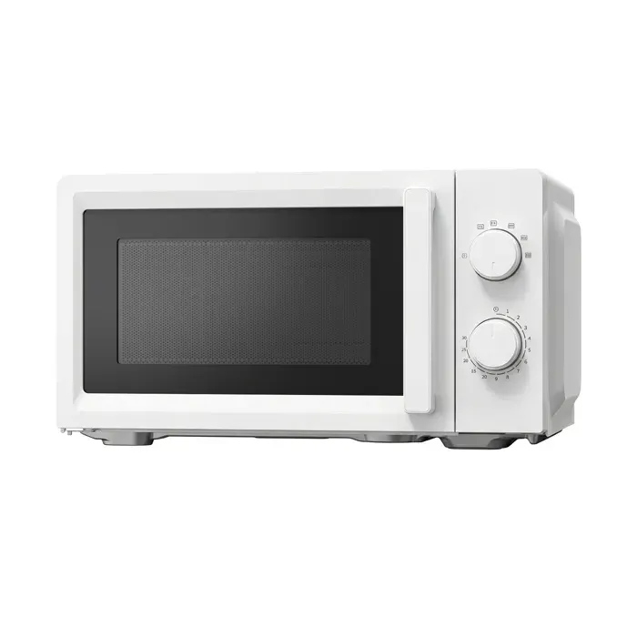 Four Micro-Ondes 20L 700W Blanc 6 Niveaux de Puissance Compact Décongélation Facile Facile à Nettoyer – P4