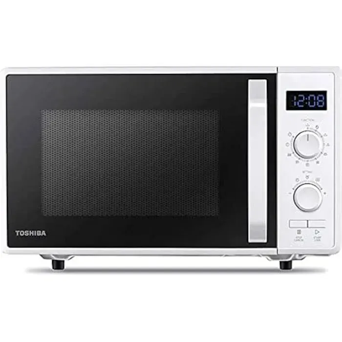 Four micro-ondes 23 litres 900 W Blanc - MW-AG23P - TOSHIBA - Décongélation