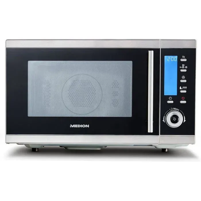 Four micro-ondes multifonctions - 25 L - 900 W micro-ondes - 1100 W gril - 2500 W chaleur tournante