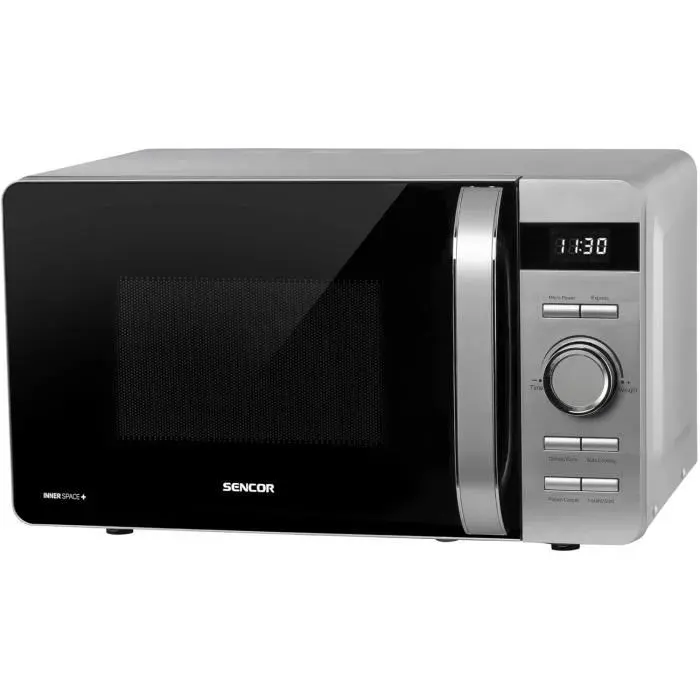 Four Micro-ondes - SENCOR - 17 L - 800 W - 8 Programmes Automatiques - Intérieur Emaillé
