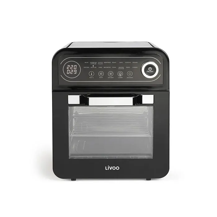 Four multifonction 2-en-1 : Air chaud + Friteuse sans huile - Livoo - DOC255