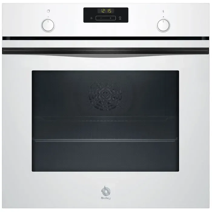 Four multifonction encastrable - Balay - Série Cristal - Mode Air Frying - Aqualisis - Blanc - 71L - 595x594x548 cm — coloris Blanche