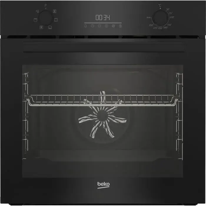 Four multifonction encastrable - BEKO - BBIE17300B - Noir - Porte froide - 594 x 567 x 595 cm