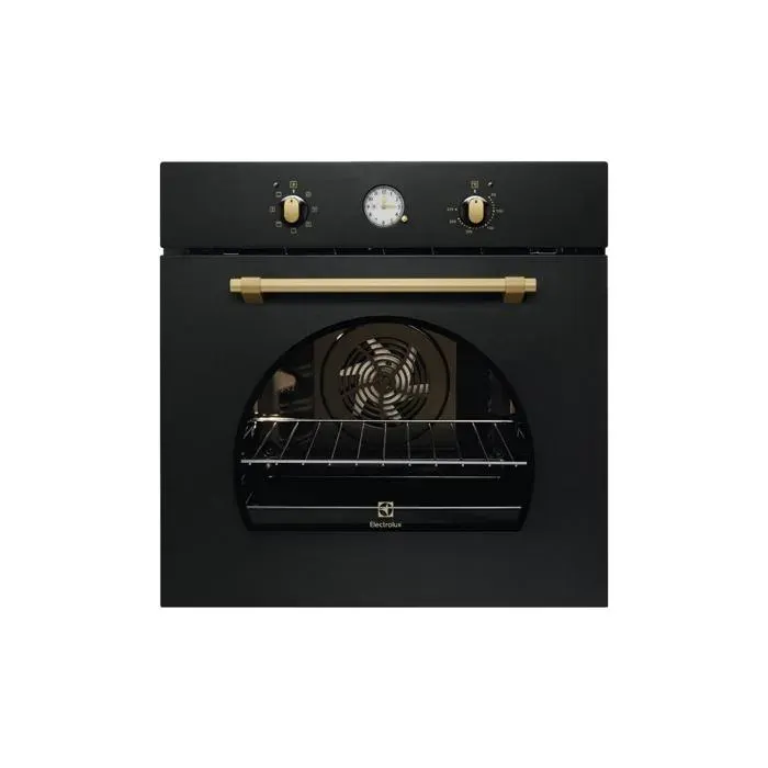 Four Multifonction FR 65 g finition noir fonte de 60 cm - Electrolux - Four combiné