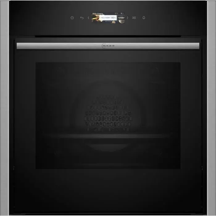 Four multifonction intégrable - EcoBack Slide&Hide - NEFF N70 - B54CR31N0 - Noir - 71 l - 595 x 596 x 548 cm