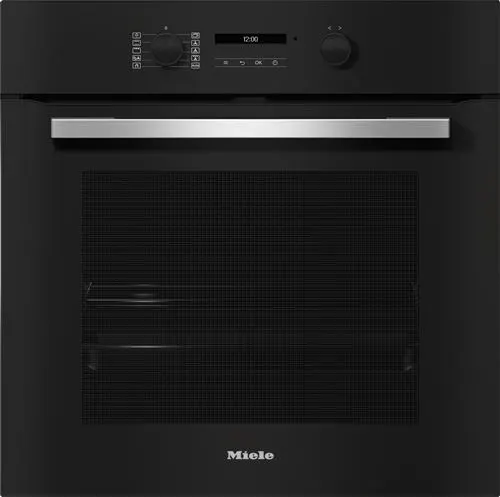 Four multifonctions encastrable Miele Blackline H 2767 BP avec plat AirFry 76 L Noir Obsidien