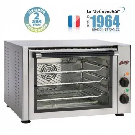 Four Multifonctions Professionnel - 38 Litres - Sofraca - Convection - Turbo Quartz - Grill