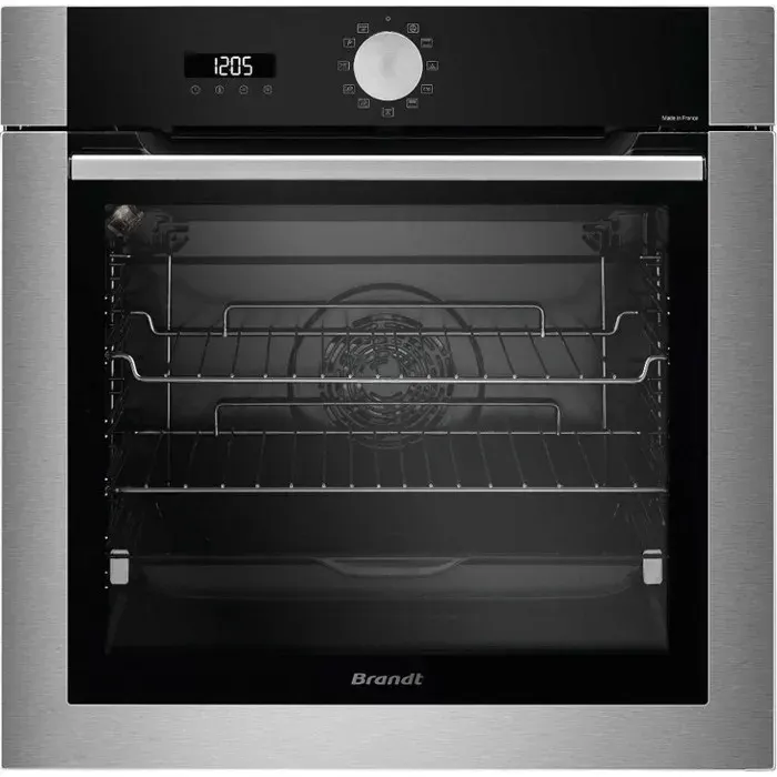 Four Pyrolyse BRANDT BOP7538X - Intégrable - 8 modes de cuisson - Porte froide