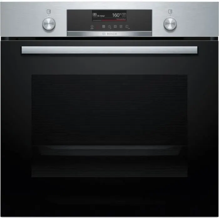 Four pyrolyse Softclose - BOSCH SER6 - HBG579BS3F - Inox - 14 modes de cuisson - 595 x 594 x 548 cm