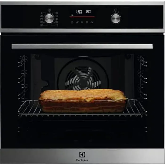 Four ventilé multifonction avec grill 72 litres classe A+++ couleur Inox - EOF6P46WX