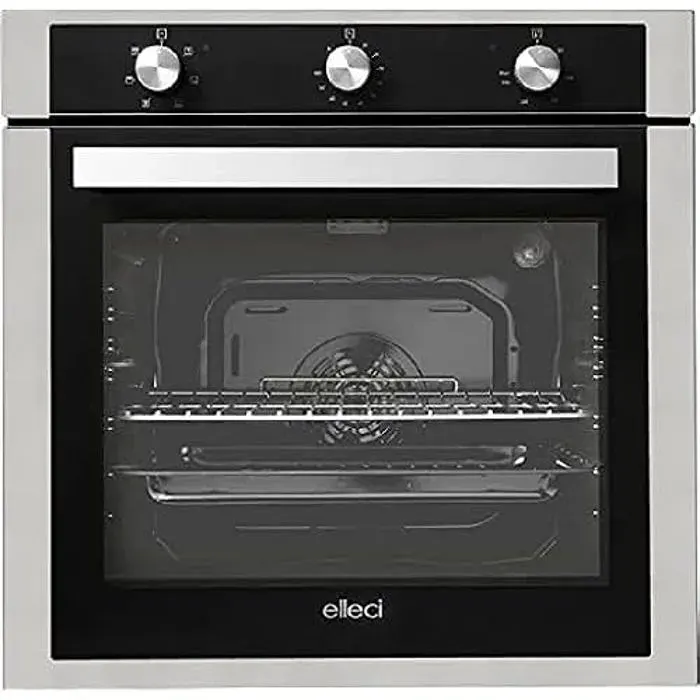 Four ventilé multifonction ELLECI FMSP60279NS - 73L - Classe A - Finition métallisée
