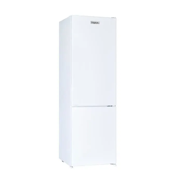 FrigeluX RC262BE : combiné blanc 262 L Low-Frost portes réversibles thermostat électronique silencieux 39 dB rangement optimisé