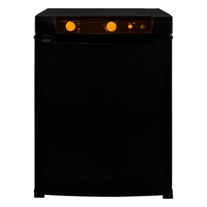 Frigo Trimixte à Absorption 43L CC CA &Gaz Acier Camping Caravane Mini Bar Van