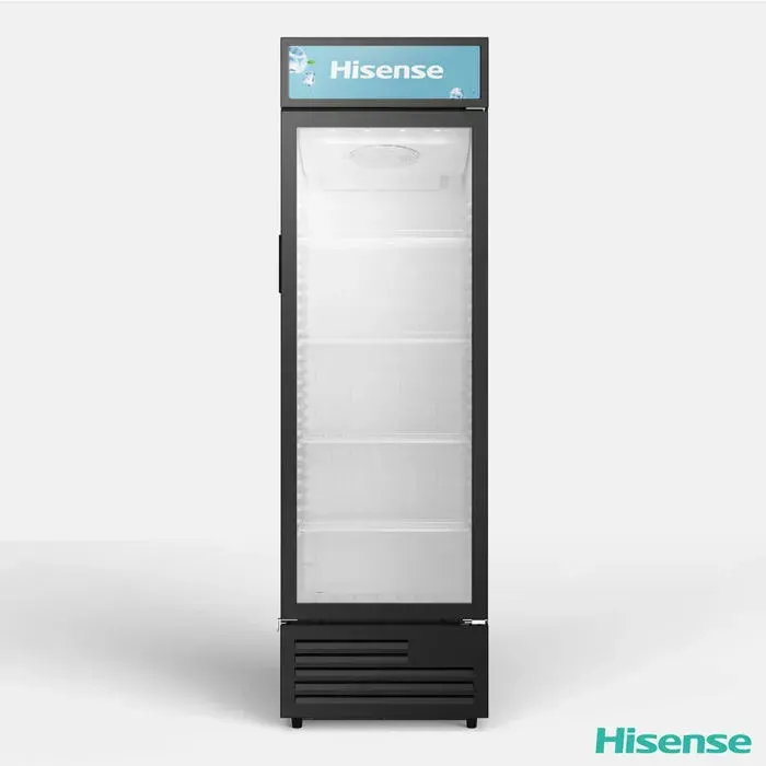 Frigo Vitrine Boisson Hisense CPC381N7ABD 380L 200CM Hauteur