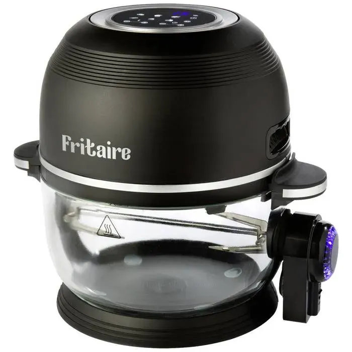 Fritaire Fritaire 11533 Friteuse à air chaud sans BPA noir