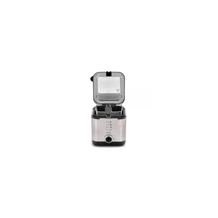Friteuse 15 L - LIVOO DOC240 - 15 L dhuile et 400 g de frites Thermostat réglable jusquà 190 °C - 900W avec revêtement anti