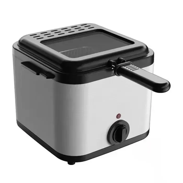 Friteuse 25 L - 1000 W - Chauffage par le bas - Arrêt automatique - Fenêtre de visualisation FRITEUSE ELECTRIQUE