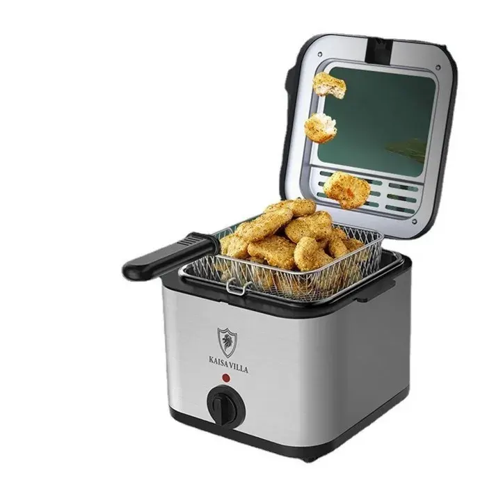 Friteuse 25 L - 1000 W panier amovible facile à nettoyer fenêtre de visualisation