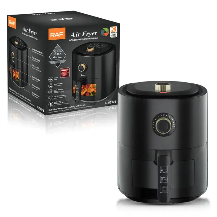 Friteuse à air ACKILISS R.5332 4L 1300W visible air fryer sans huile cuisson rapide compacte