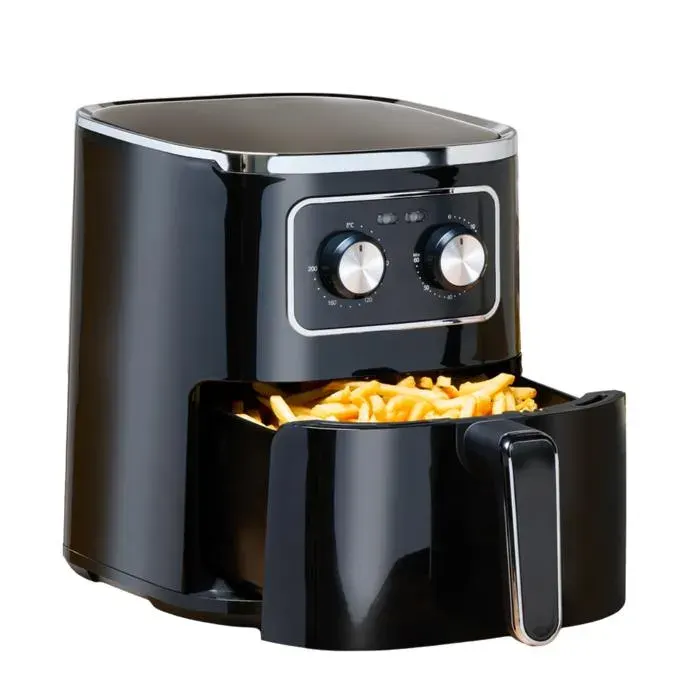 Friteuse à air - ALPINA - alpina Air Fryer 4.5L - 45 L - 80–200 °C - Minuterie 60 min