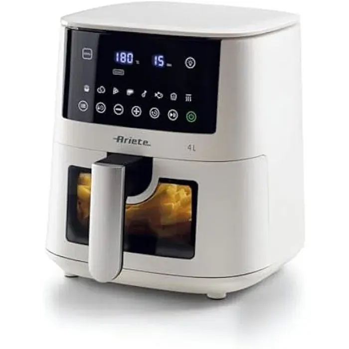Friteuse à air Ariete 4633 - 4L 1400W 9 programmes - Blanc