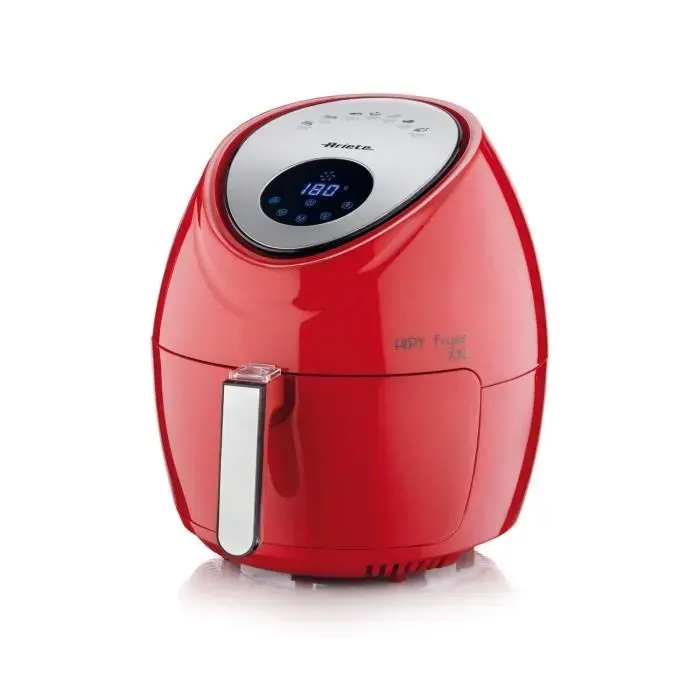Friteuse à air - ARIETE - MAX 25 KG - Rouge - 1800W - 55L - 7 programmes