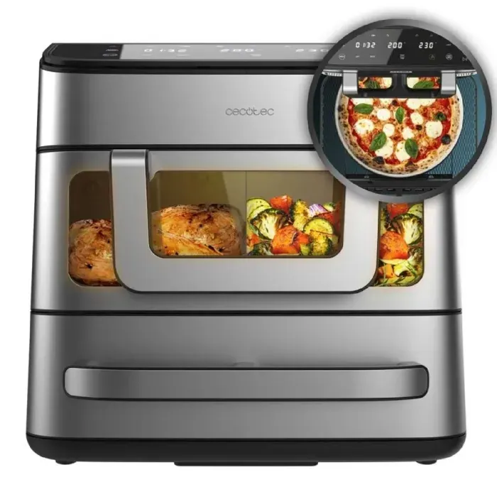 Friteuse à air - CECOTEC - Cecotec 18L - 2700W - Capacité 9L - Cuisson rapide