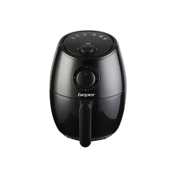 Friteuse à air chaud 2L 1000W noir Noir
