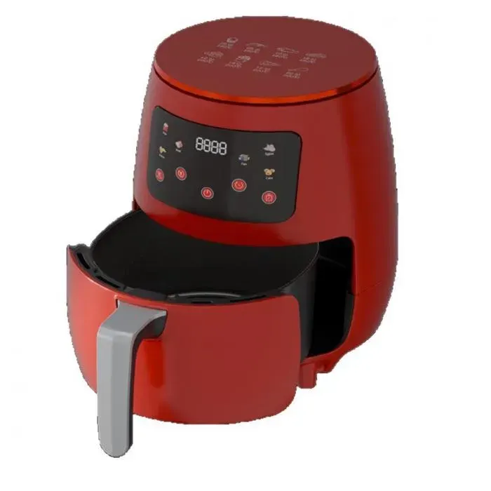 Friteuse à air chaud 40L multifonction 1400W 8 programmes écran tactile idéale pour frites viandes et pâtisseries