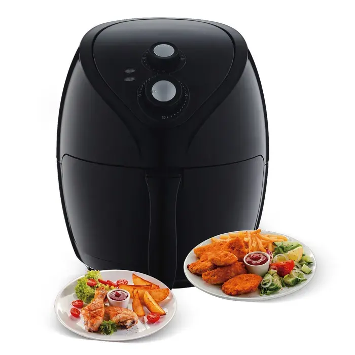 Friteuse à air chaud - AirFryer (sans odeur) - 2.6L - 1400W - Marque Triomph ETF1800