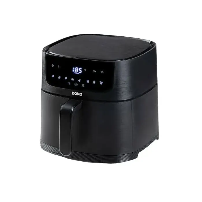 Friteuse à air chaud - DOMO - DO539FR - 6 L XXL - 1500 W - 8 programmes — coloris Noir
