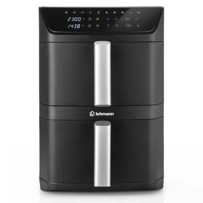 Friteuse à Air Chaud Double - Lehmann - Origin - 2800 W - 2 Zones - 12 L