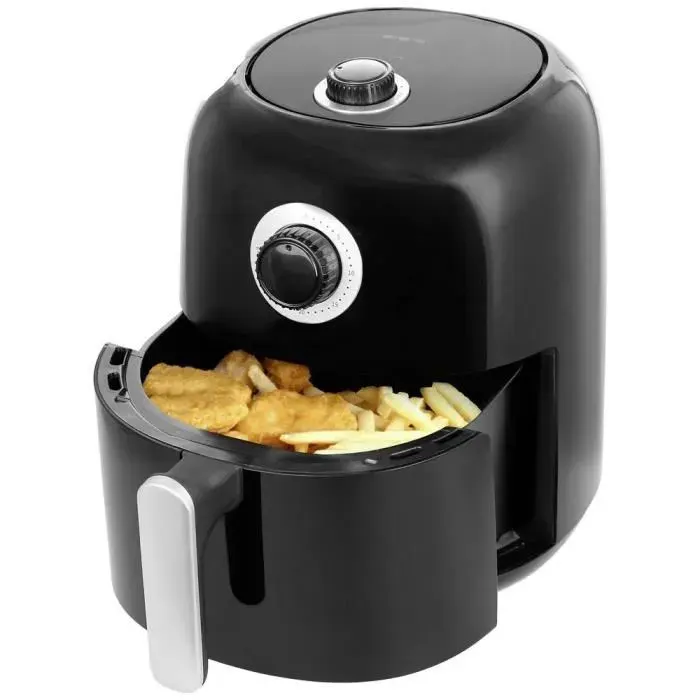 Friteuse à air chaud - EMERIO - AF-125770 - 1450 W - Noir - Garantie 2 ans — coloris Noire