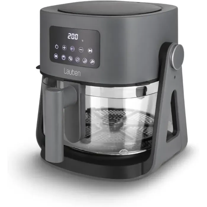 Friteuse à air chaud GlassGrill 3 en 1 5500BG - Lauben