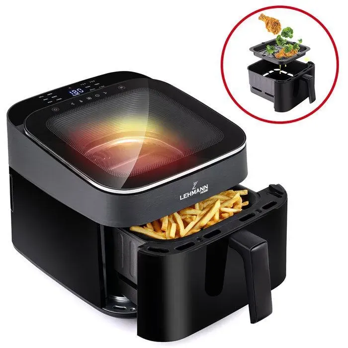 Friteuse à air chaud - LEHMANN - Tonali - 1700 W - 65 L - 12 programmes