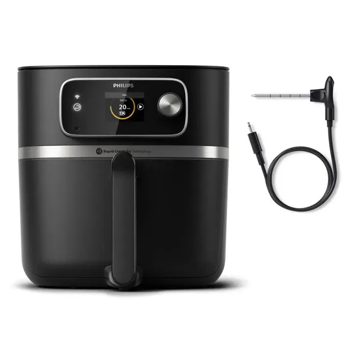 Friteuse à air chaud Philips Series 7000 HD9880/90 83 L connectée
