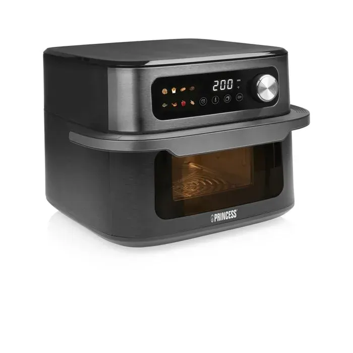 Friteuse à air chaud - PRINCESS - 182480 - 10L - 1700W - 8 programmes